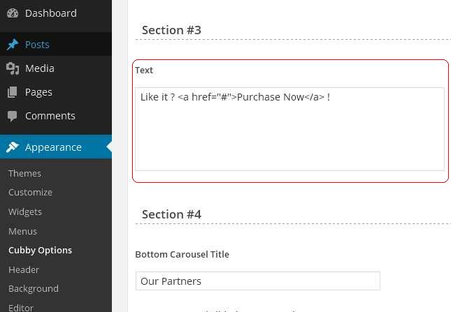 Cubby wordpress theme