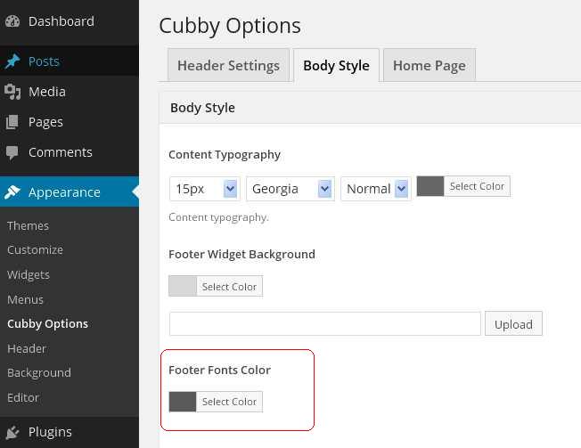 Cubby wordpress theme