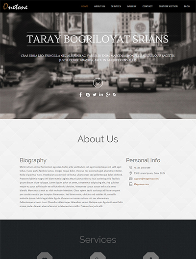 Cubby wordpress theme