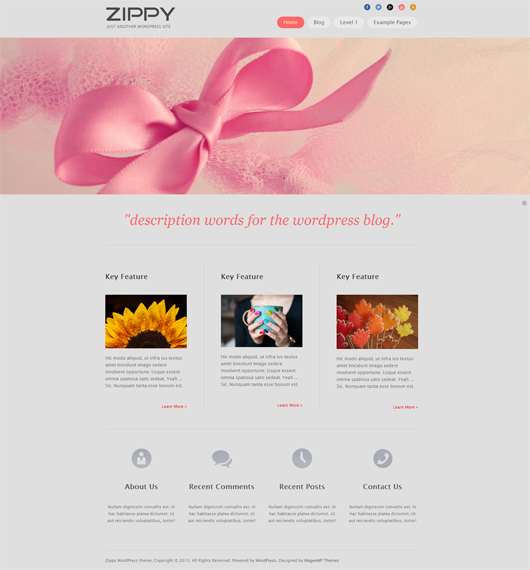 zippy wordpress theme