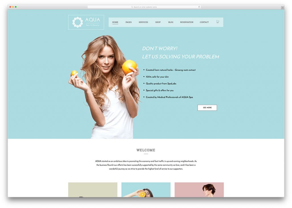 Salon WordPress Themes