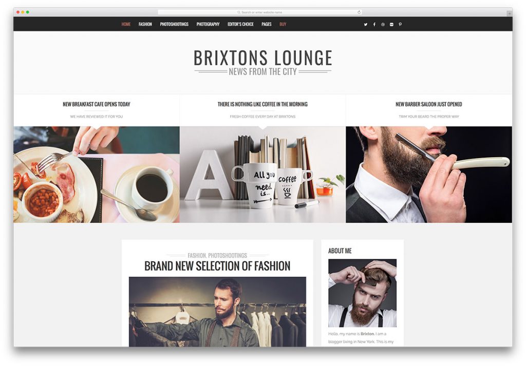 WordPress blog themes