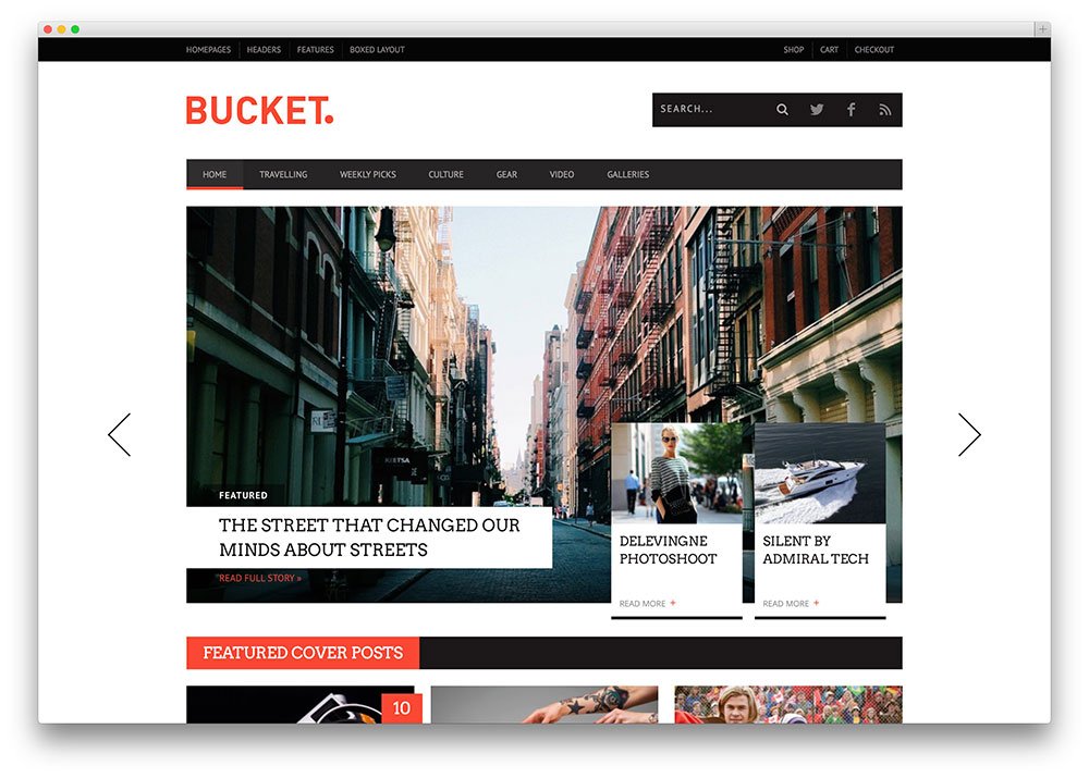 News WordPress Themes Bucket