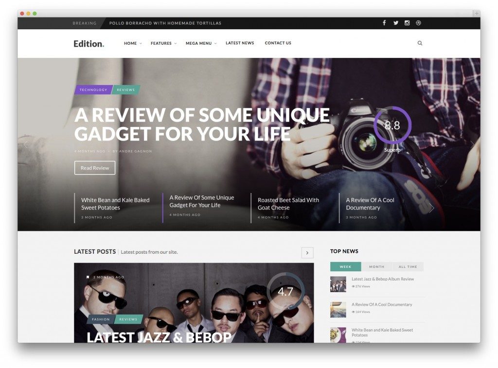 WordPress Magazine Themes