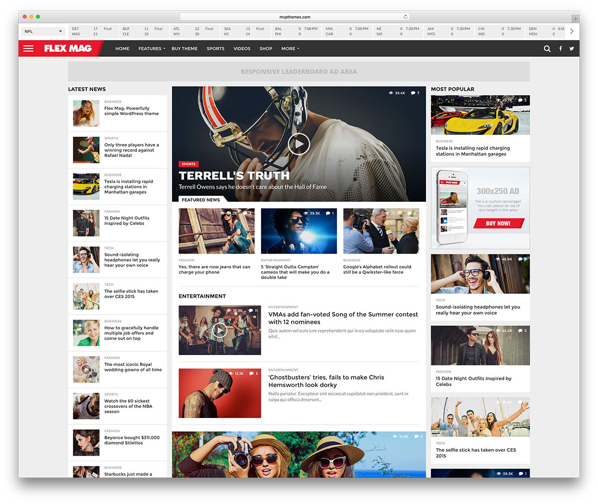 News WordPress Themes Flex Mag