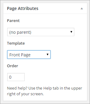 page-attributes-onetone