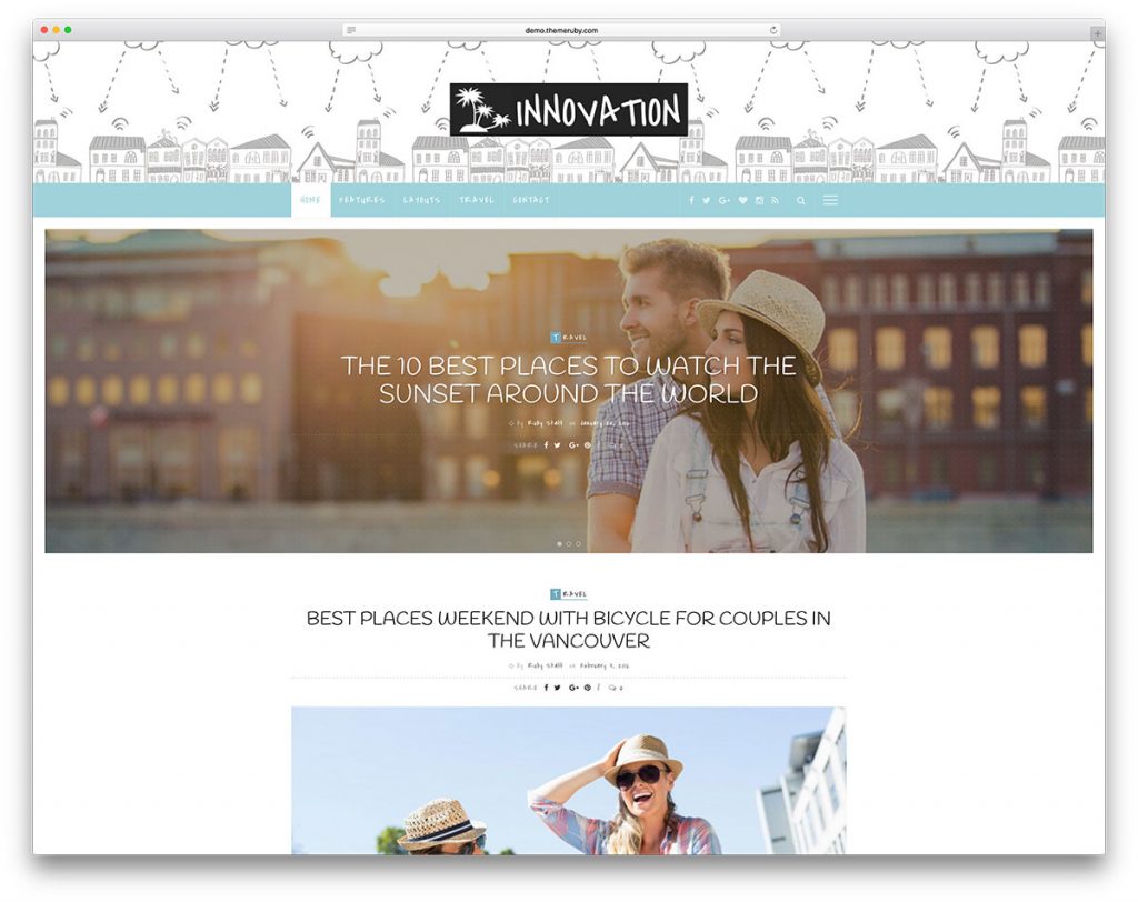 WordPress Travel Theme