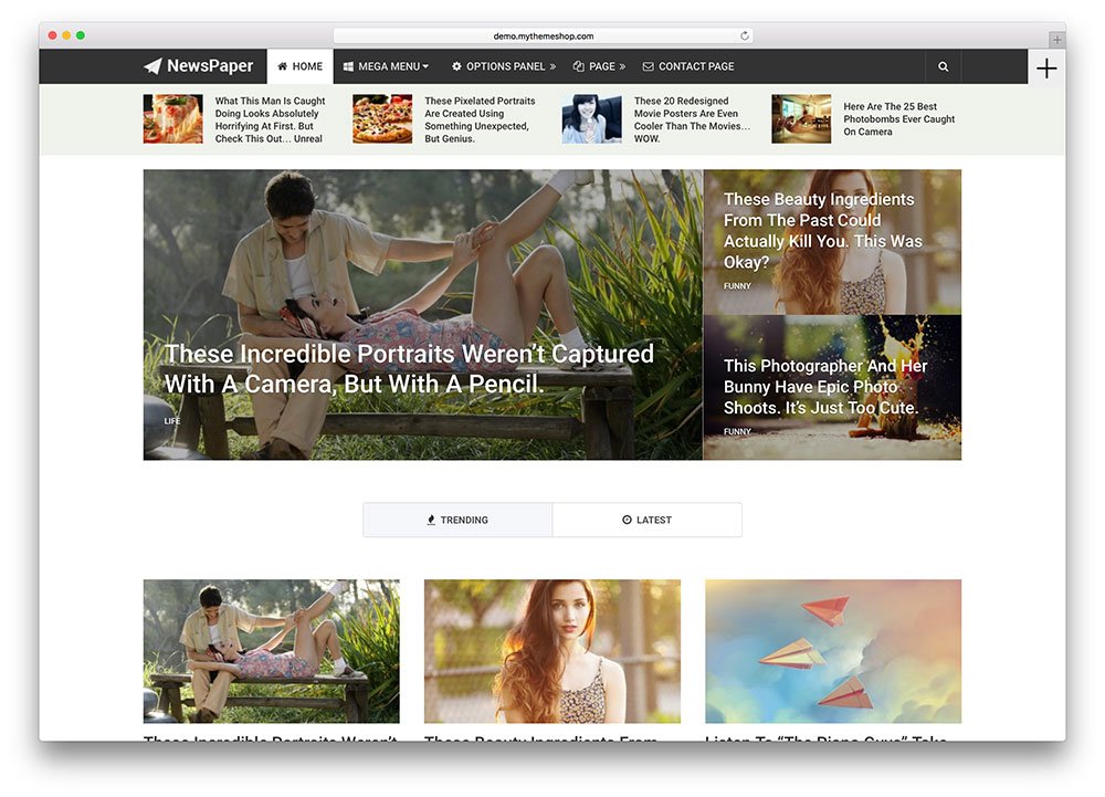 News WordPress Themes Newspaper