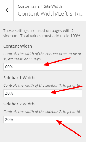 sidebar width both