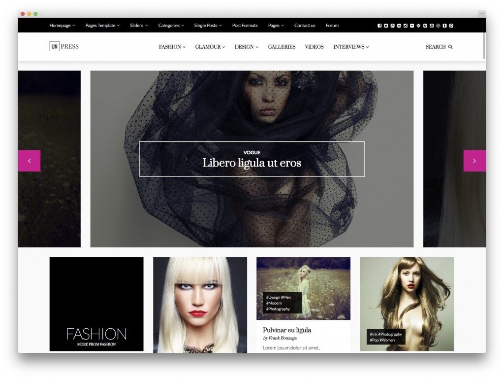 WordPress Magazine Themes