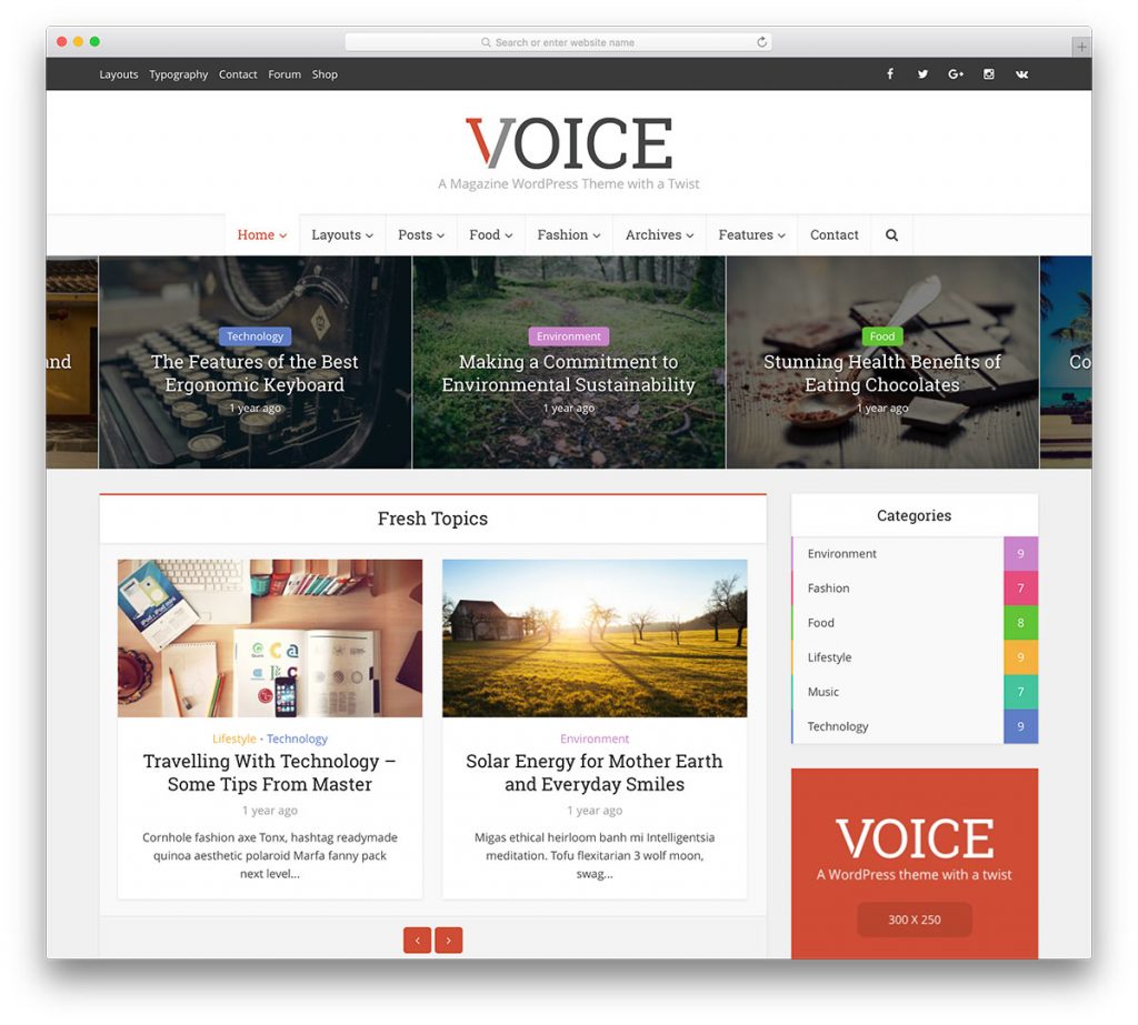 WordPress Magazine Themes