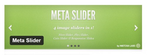 Meta Slider plugin-500x187