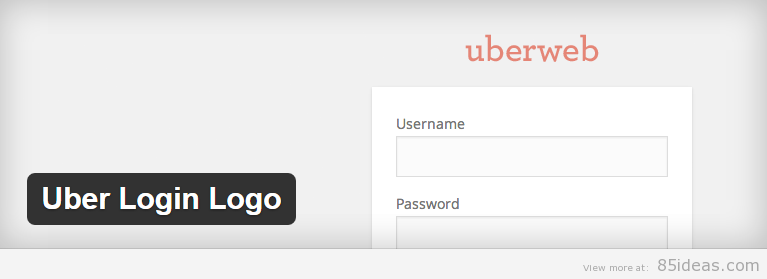 wordpress login plugin Uber Logo