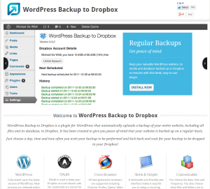 WordPress-Backup-to-Dropbox