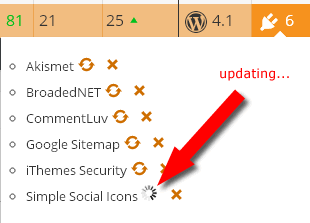 cms-commander-plugin-updating