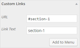 Custom-Links