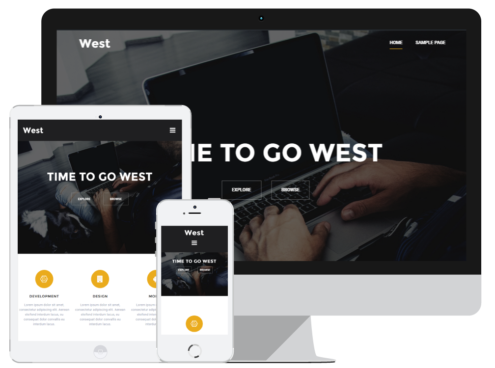 free business wordpress themes west