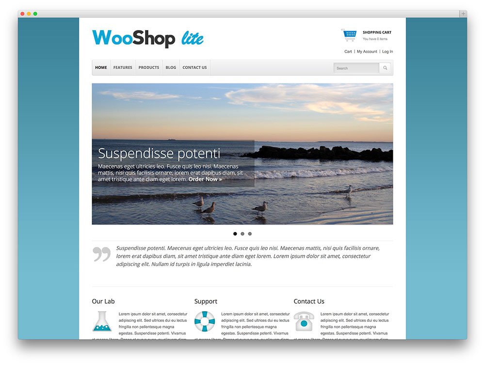 free woocommerce wordpress themes wooshoplite