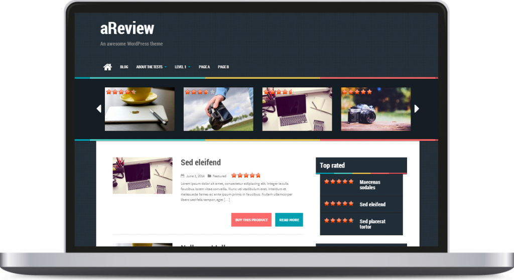 free bootstrap wordpress themes areview