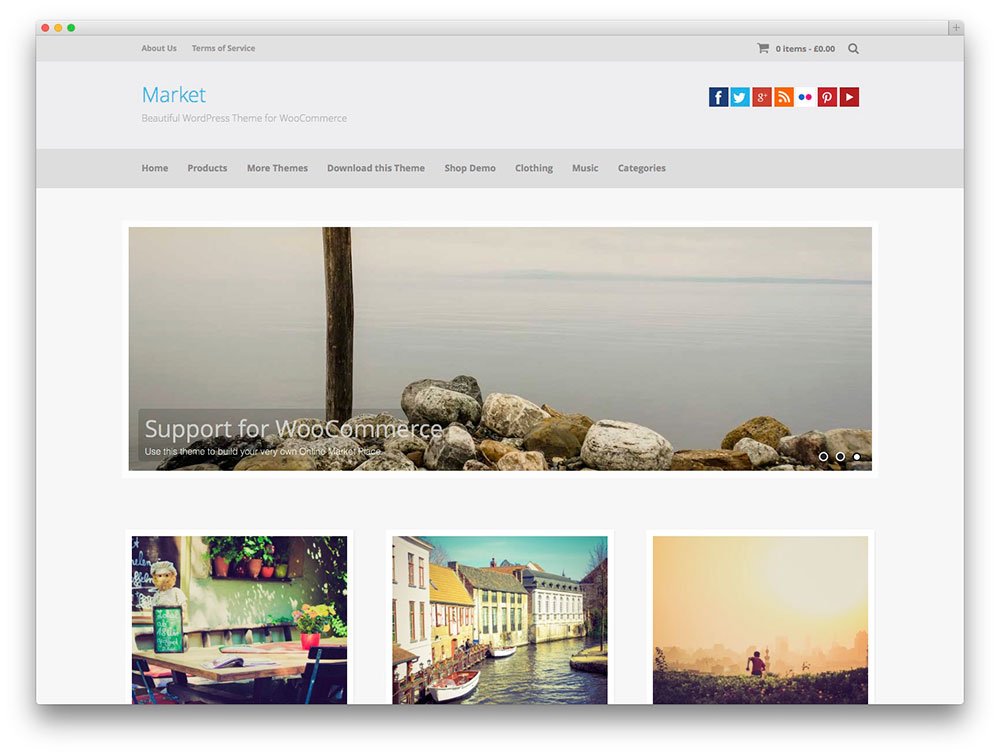 Photography WordPress Themes market