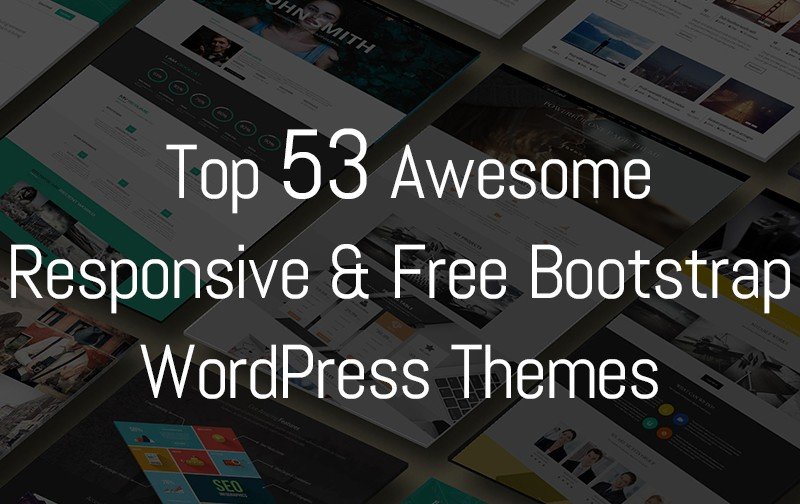 Free Bootstrap WordPress Themes