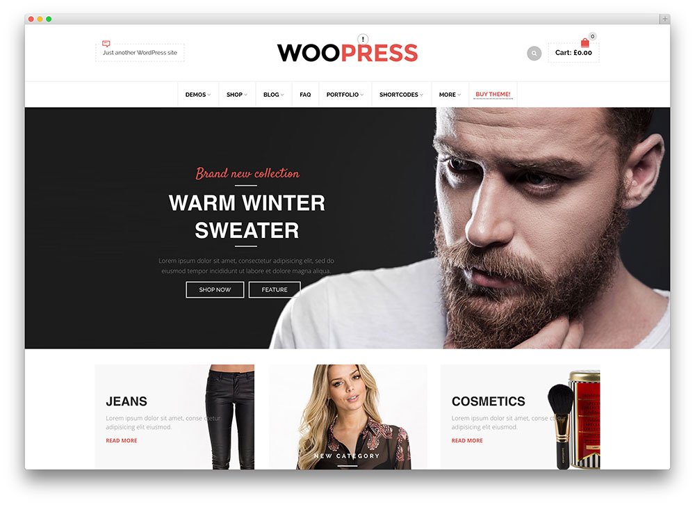 ecommerce wordpress themes woopress