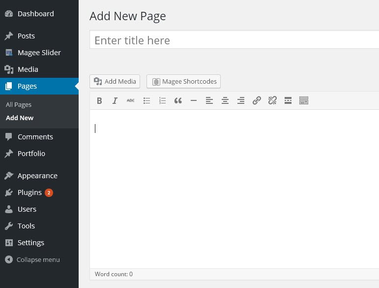 pages-add-new-wordpress