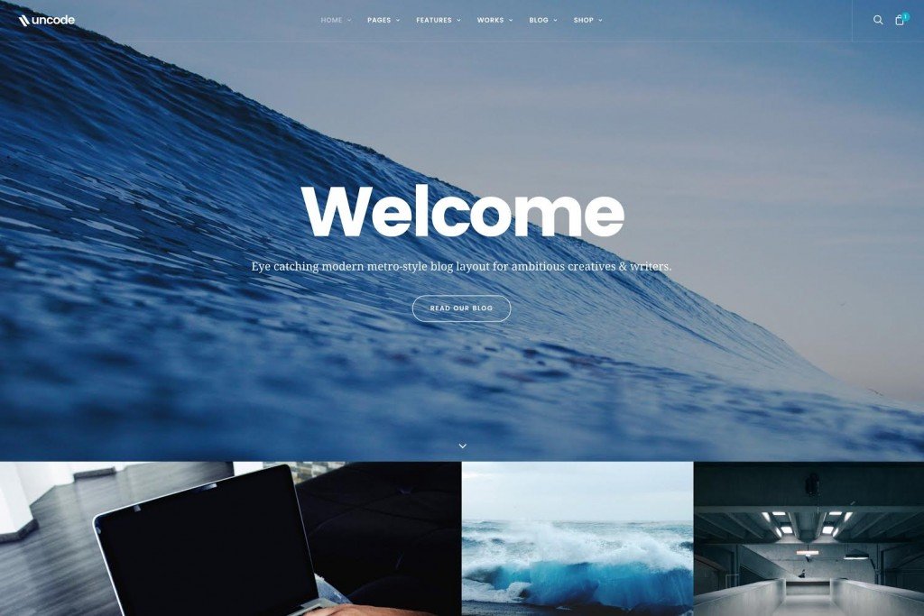 Creative WordPress Themes uncode