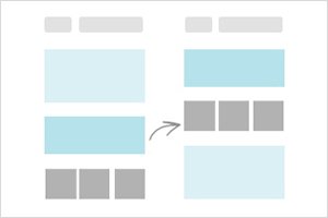 section reordering