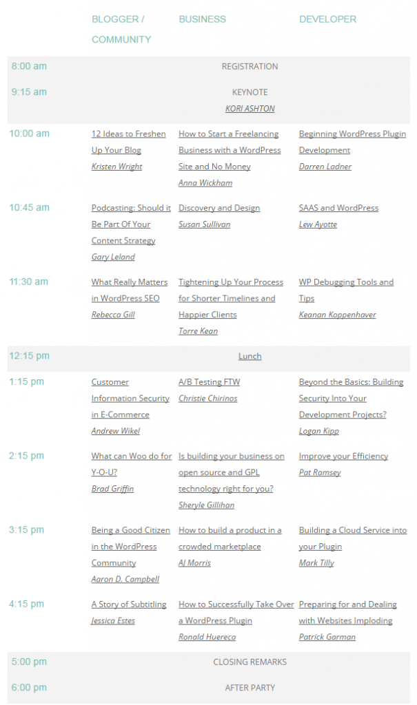 schedule-wordcamp-dfw