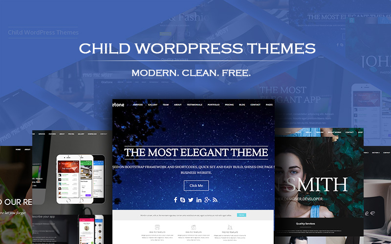 Onetone child WordPress themes