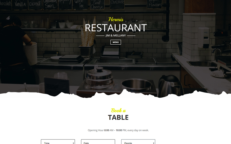 Hermis-DIVI-WordPress restaurant-theme