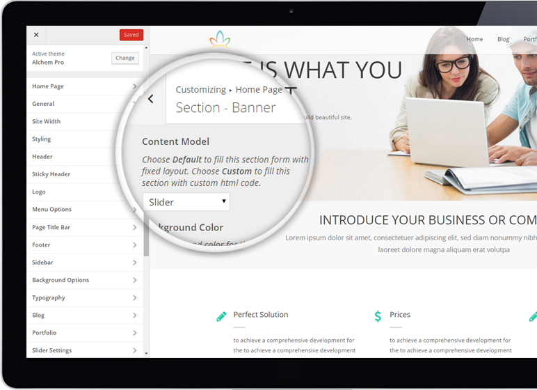Alchem Theme Option Alchem Theme Option